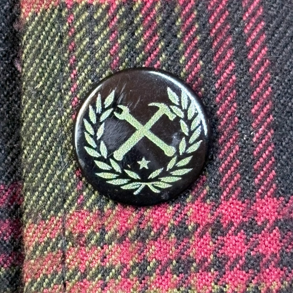 Dixxon Flannel The Payback Plaid Jacket Mens S Quilted Zip Snap Moto Grunge NWT - Picture 5 of 14